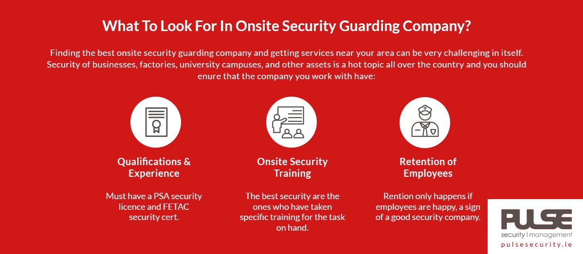 Experience Onsite Security for Business Ireland - Pulse