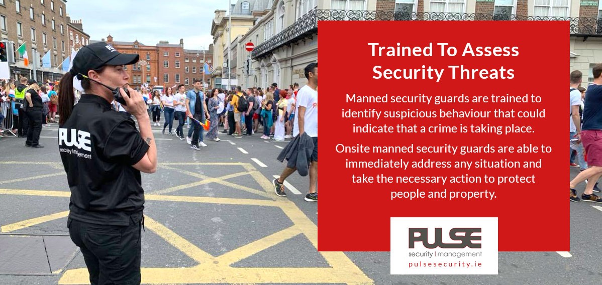 Trained Security Guard Benefits - Pulse Security Management Ireland