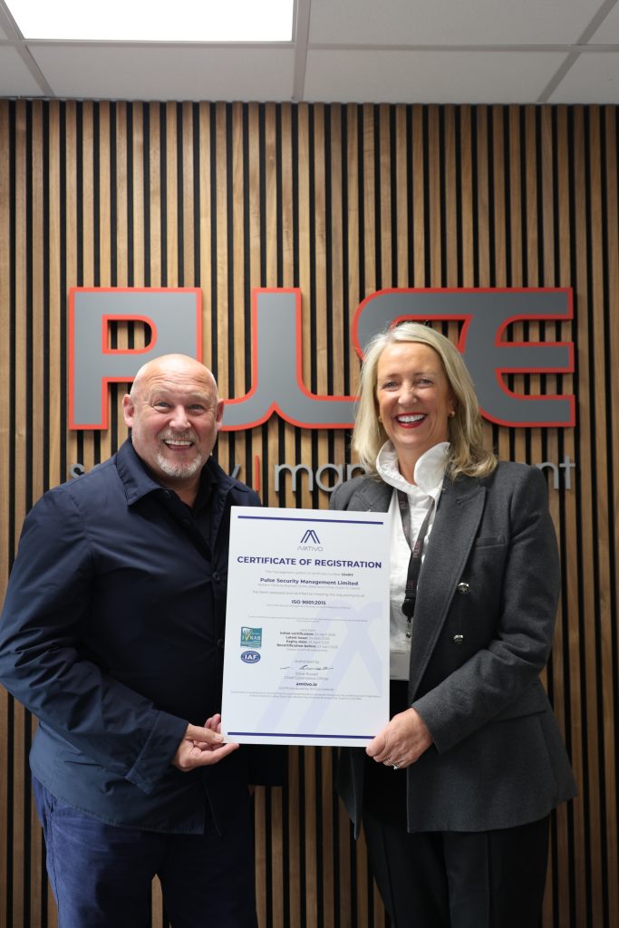 Pulse Security Management Achieves ISO 9001:2015 Certification